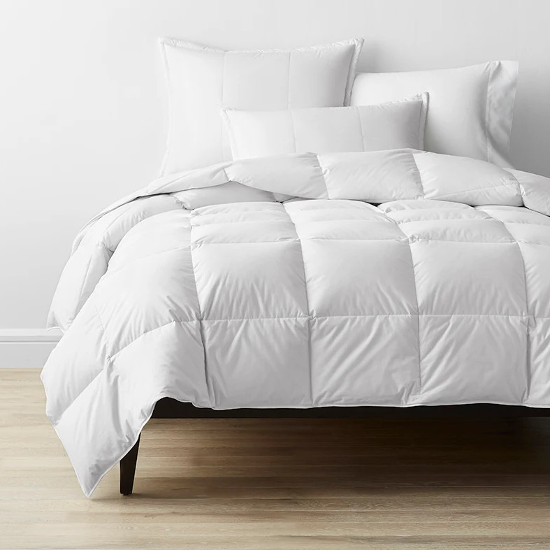 The Company Store LaCrosse Premium Down Comforter Medium Warmth Real Down