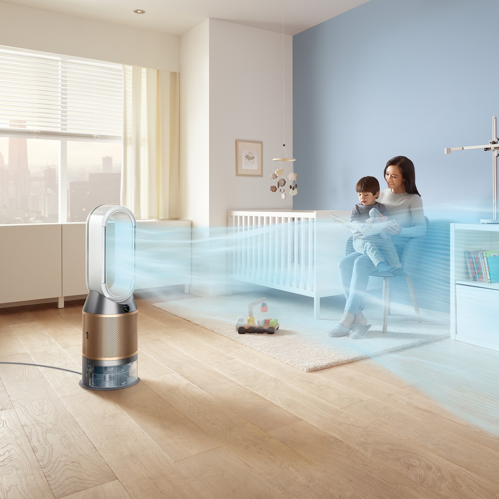 Dyson Purifier Humidify+Cool Formaldehyde™ PH04 | Nickel/Gold | Refurbished