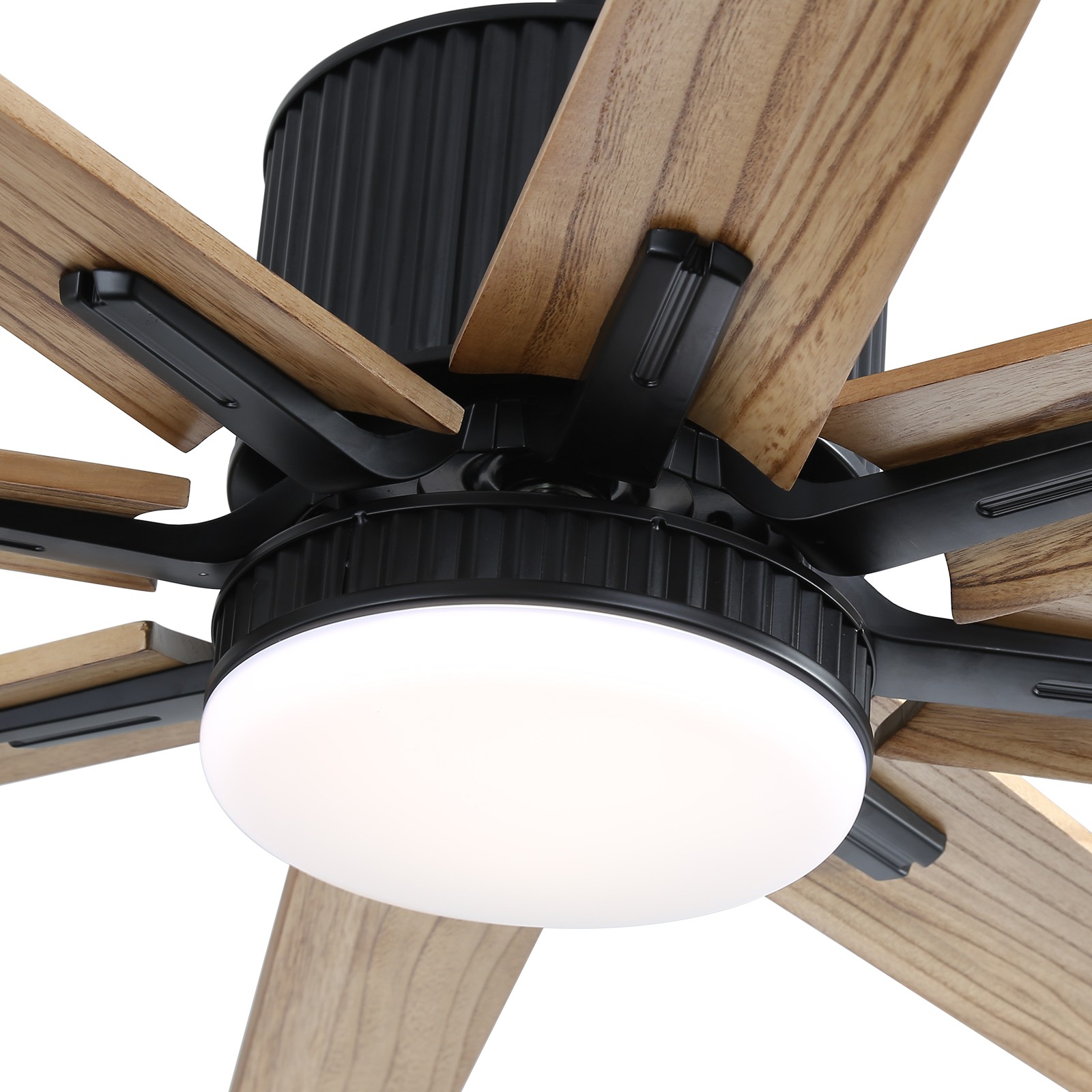 Sofucor 76-Inch Industrial Ceiling Fan Smart with Remote/APP Control 8 Blades 🌈