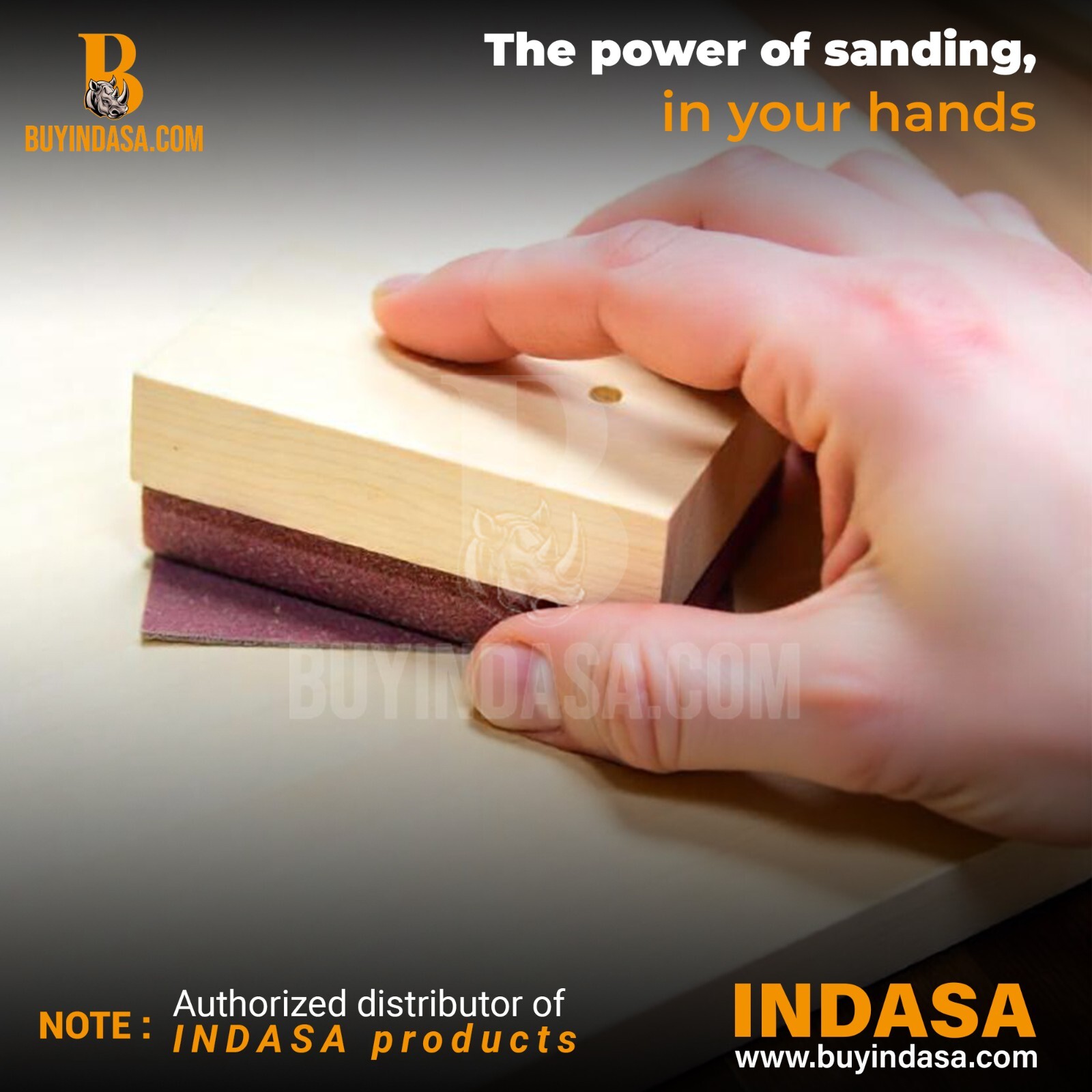 Indasa 2.75″ PSA Sandpaper Roll Rhynostick 27 Yard Rhynostick 36-600 Grit Range