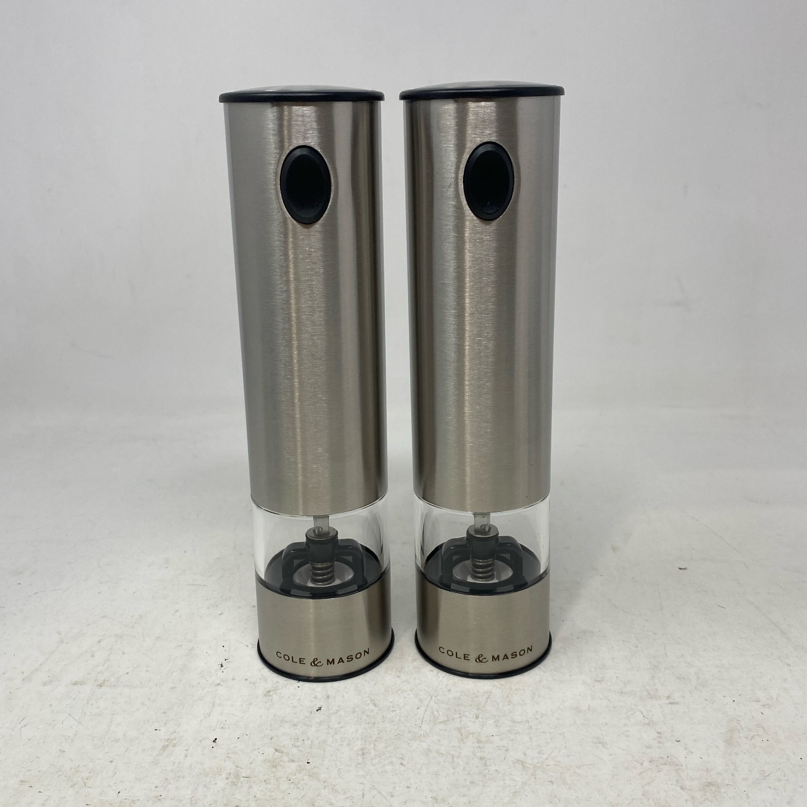 Cole & Mason Battersea Electronic Mill Set, Stainless Steel, 8.3″