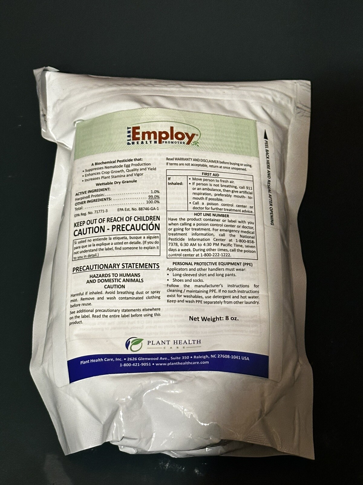 Employ – Plant Health Promoter (Harpin Proteins)