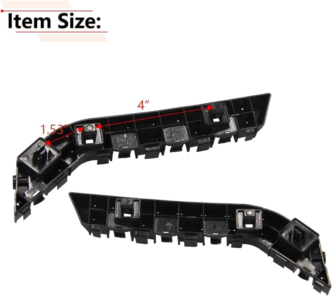 Front Bumper Bracket Compatible with Honda Civic 2016 2017 2018 2019 2020 2021 Y