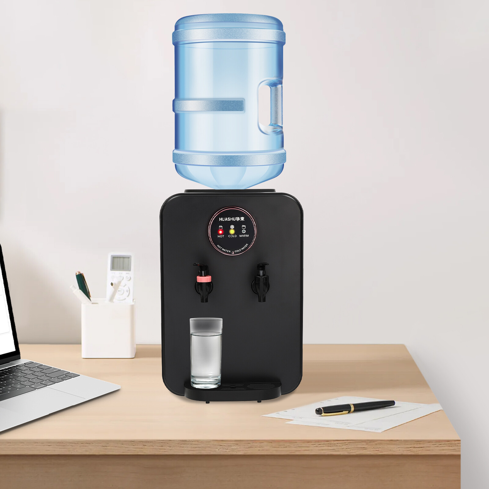 5 Gallon Desktop Hot & Cold Water Dispenser Home/Office USE Top Loading 500W