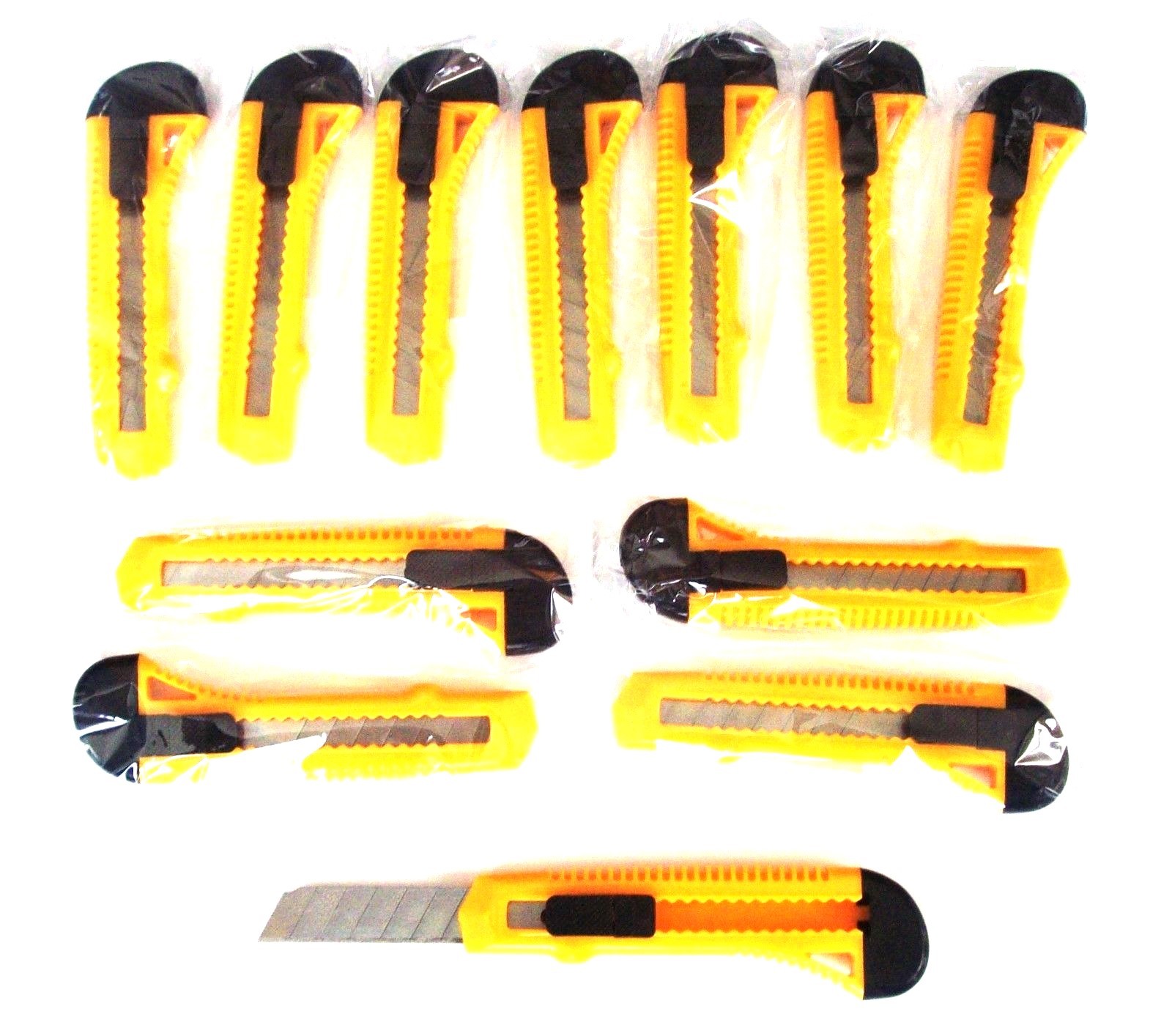 24 CAL-HAWK SNAP OFF UTILITY KNIFE KNIVES BLADES BOX CUTTER 18MM BREAKAWAY CKSOL