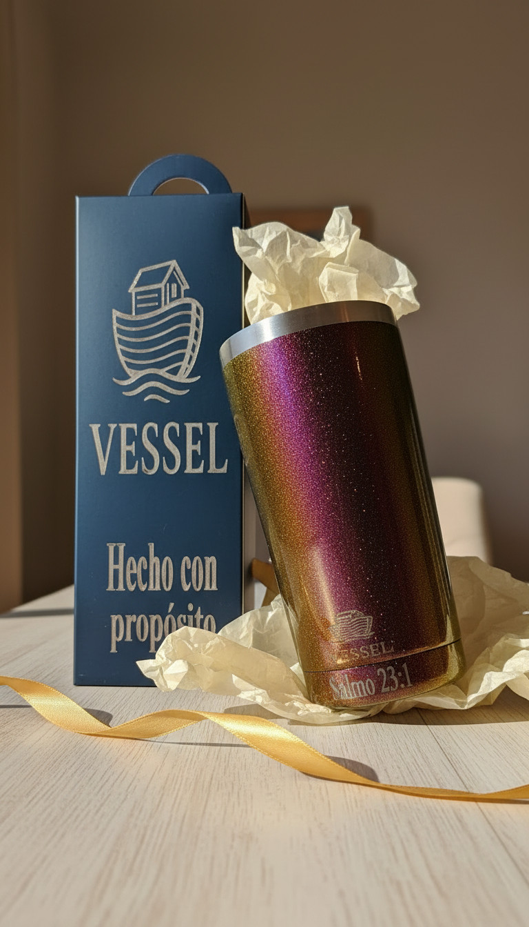 Color Shifting Tumbler 20 onz ,Chameleon finish engrave with salm 23:1,Imperial
