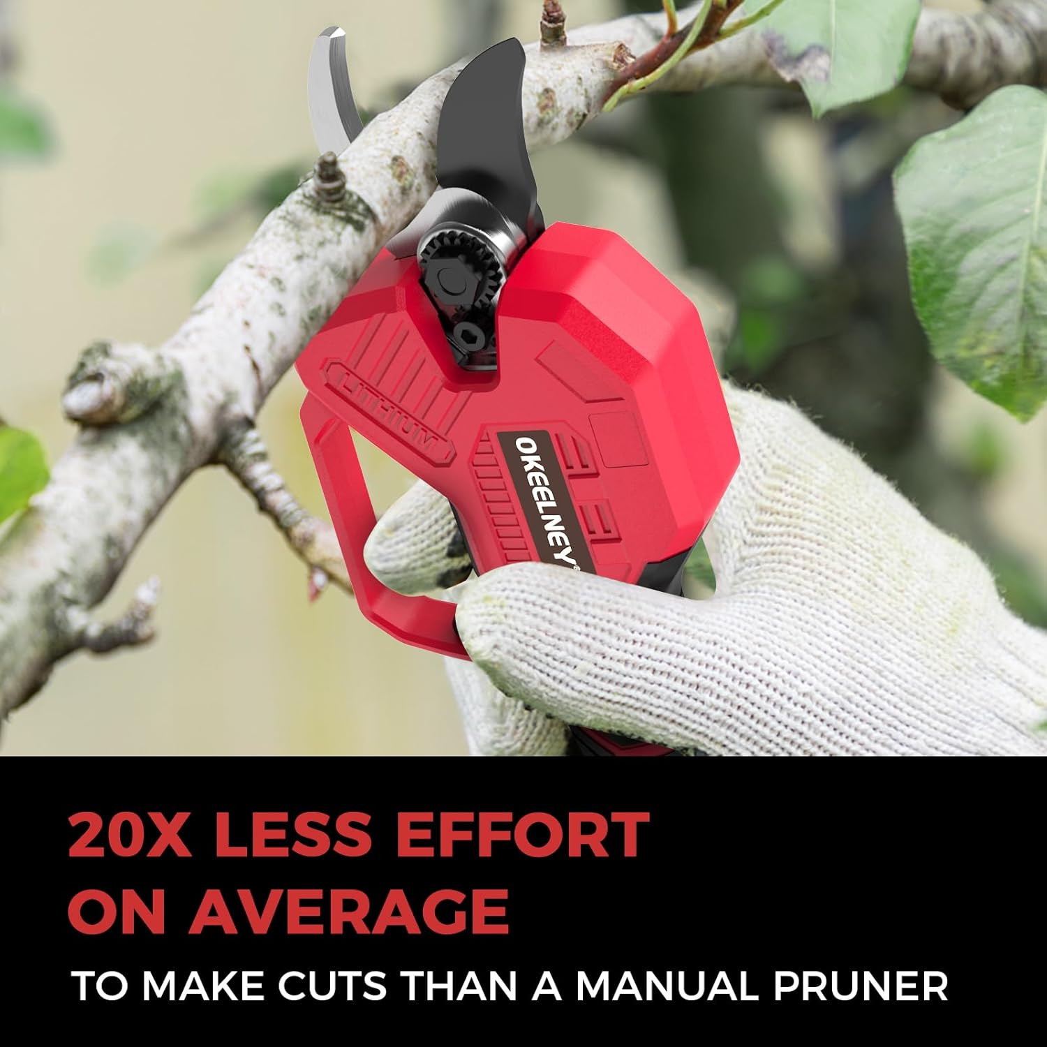 Electric Pruning Shears for Milwaukee M18 Battery, Brushless Cordless Branch Cut