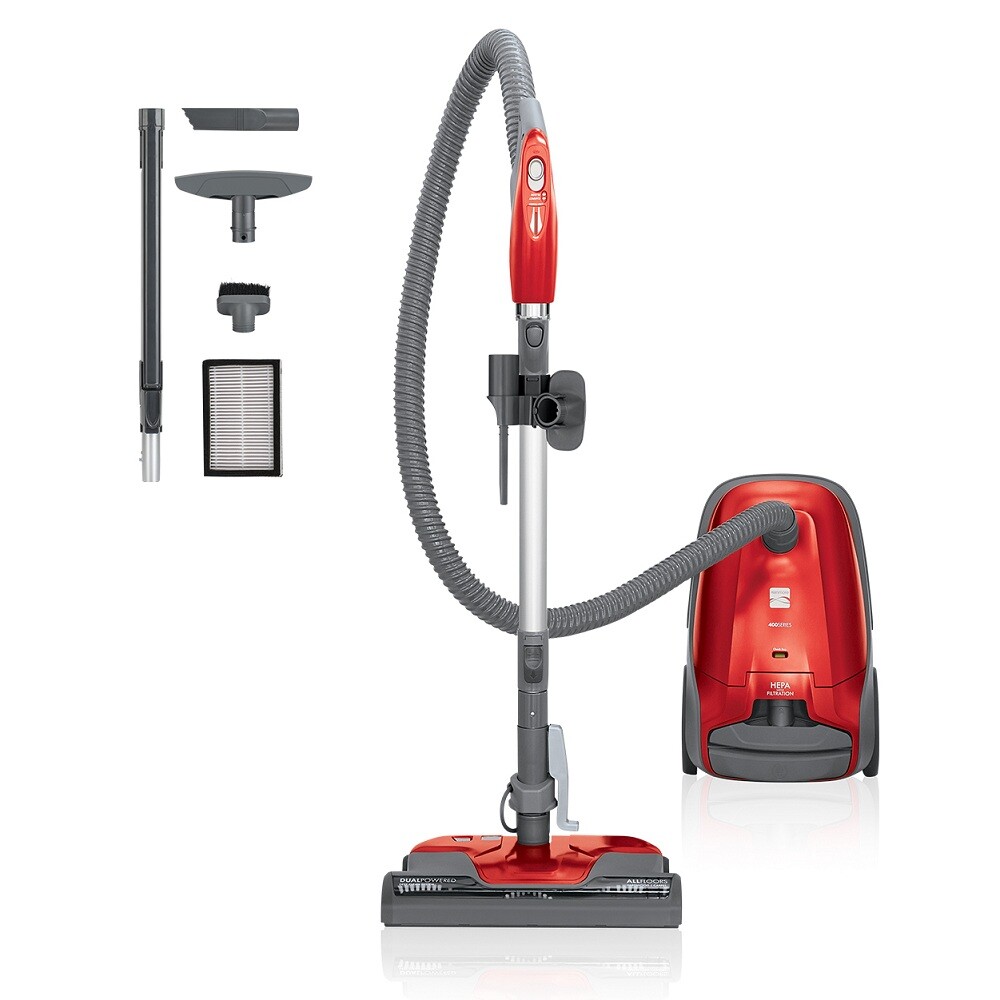 Kenmore 81414 400 Pet Friendly Canister Vacuum ,Telescoping Wand, Red