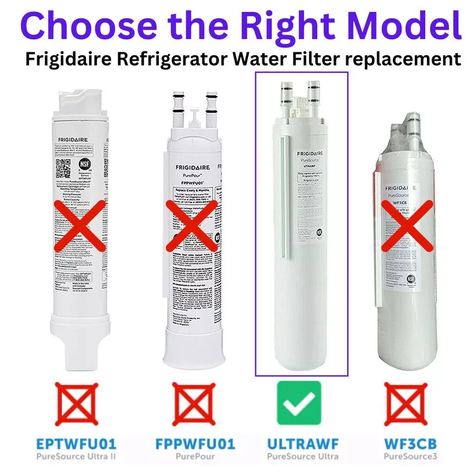 1 Pack ULTRAWF Frigidaire Ultra PureSource Refrigerator Water Filter US