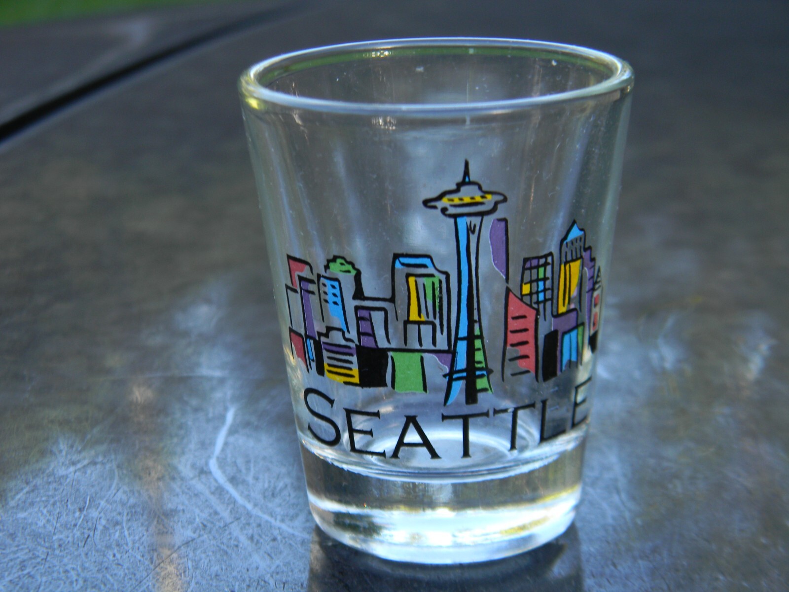 SEATTLE SHOT GLASS NICE READY FOR USE 2 3/8″