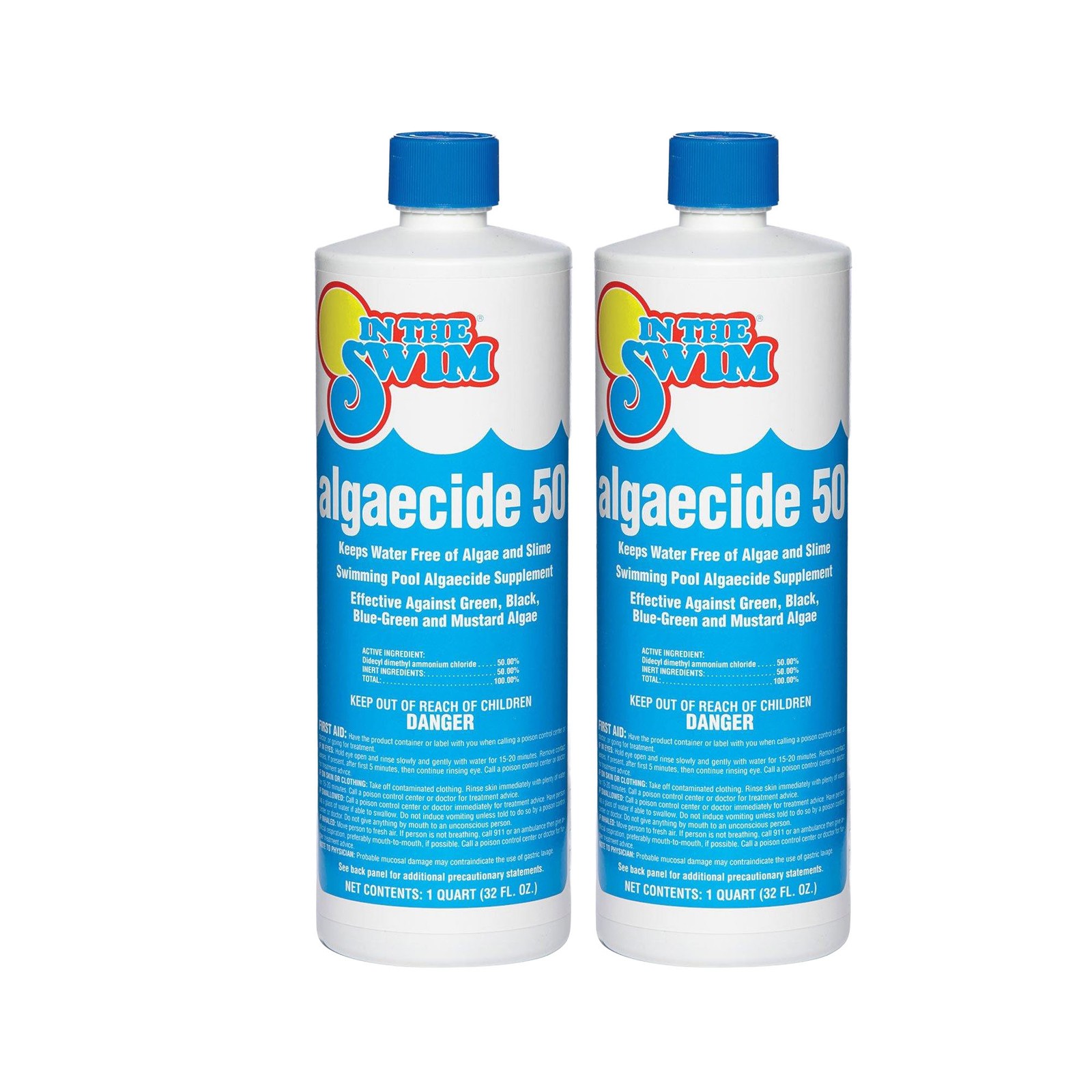 In The Swim Algaecide 50 For Swimming Pools – Green, Black, and Yellow Algae