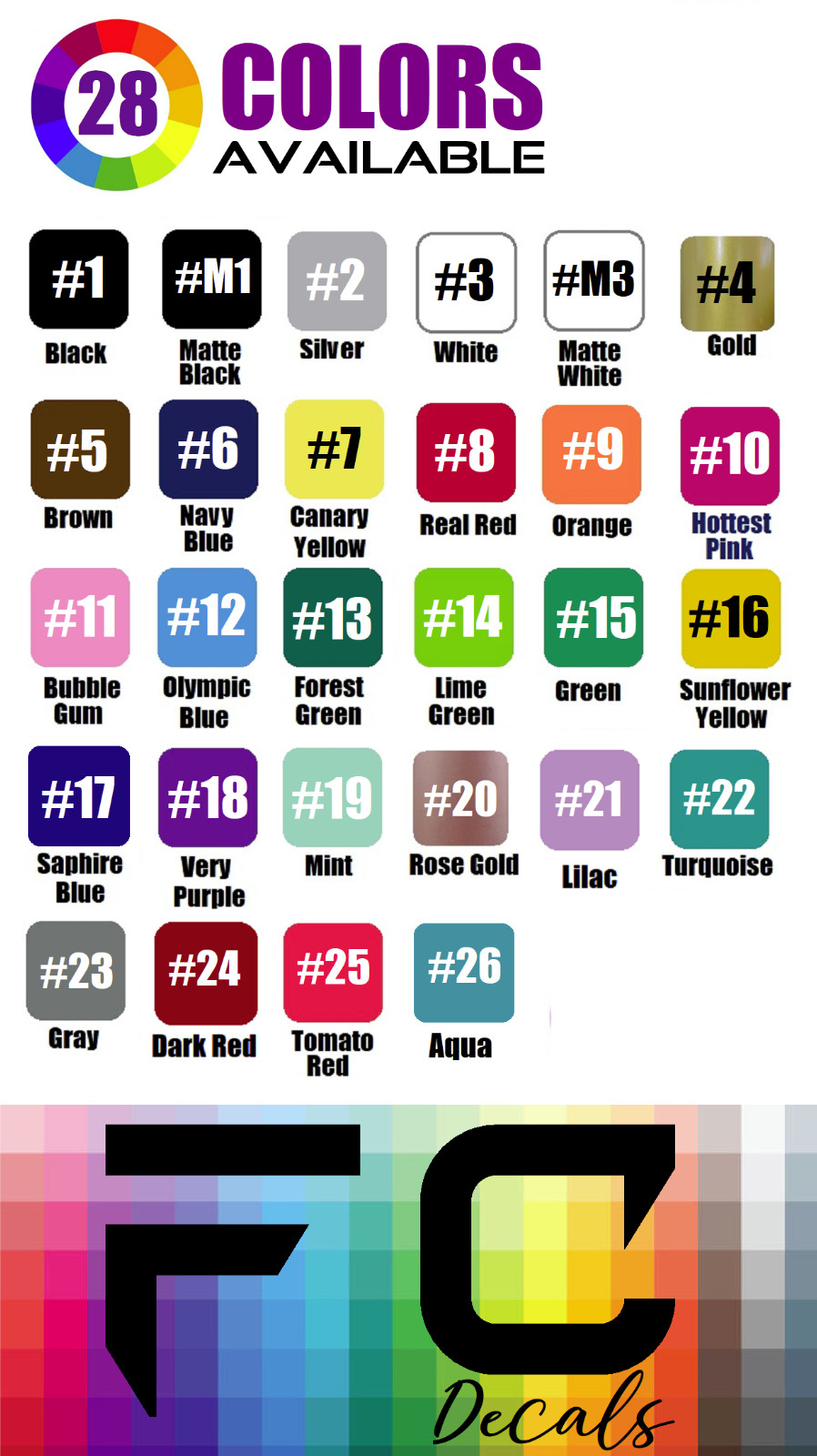 Custom Text Vinyl Lettering Sticker Decal Personalized -ANY TEXT – ANY NAME – [2