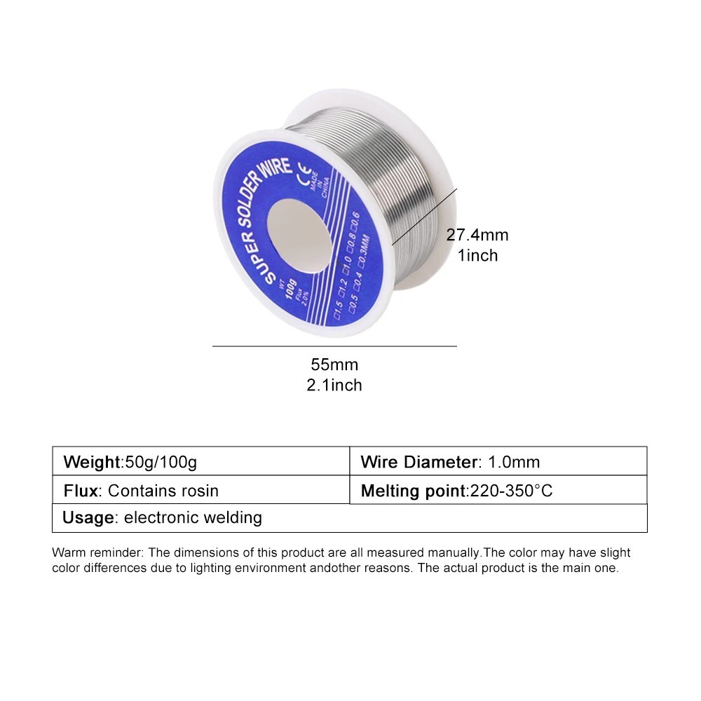 Disposable Solder Wire Lighter Welding Tin Stainless Steel Copper Nickel Iron