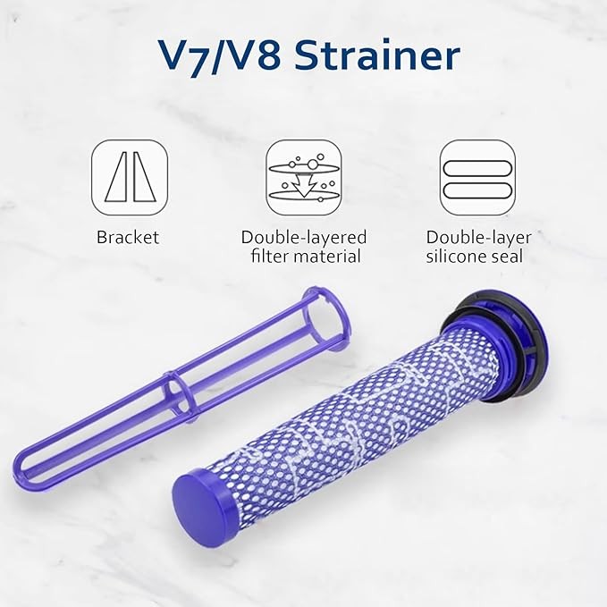 Replacement HEPA Motor Filter For Dyson V7 V8 Absolute Cordless Vacuum Cleaner