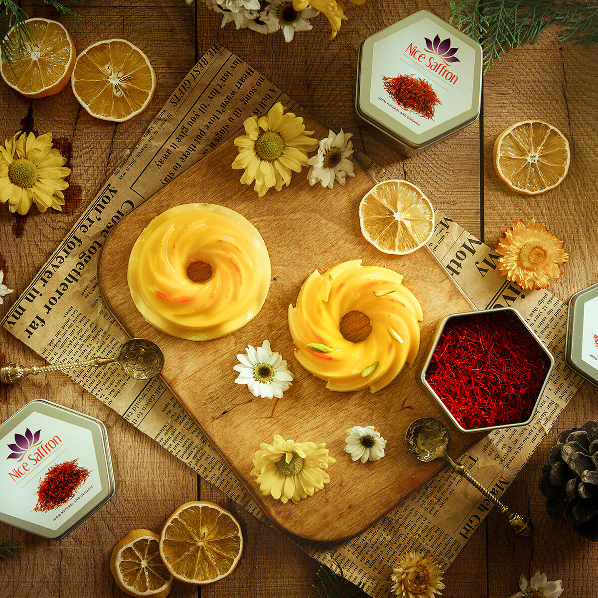 Nice Saffron, Premium Real Saffron Threads Deep Red Saffron Spice