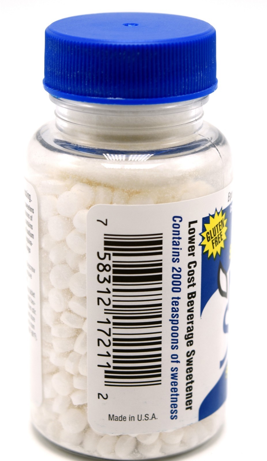 3 1000-Tablet Bottles 1/2 Grain Necta Sweet Saccharin Tablets NectaSweet