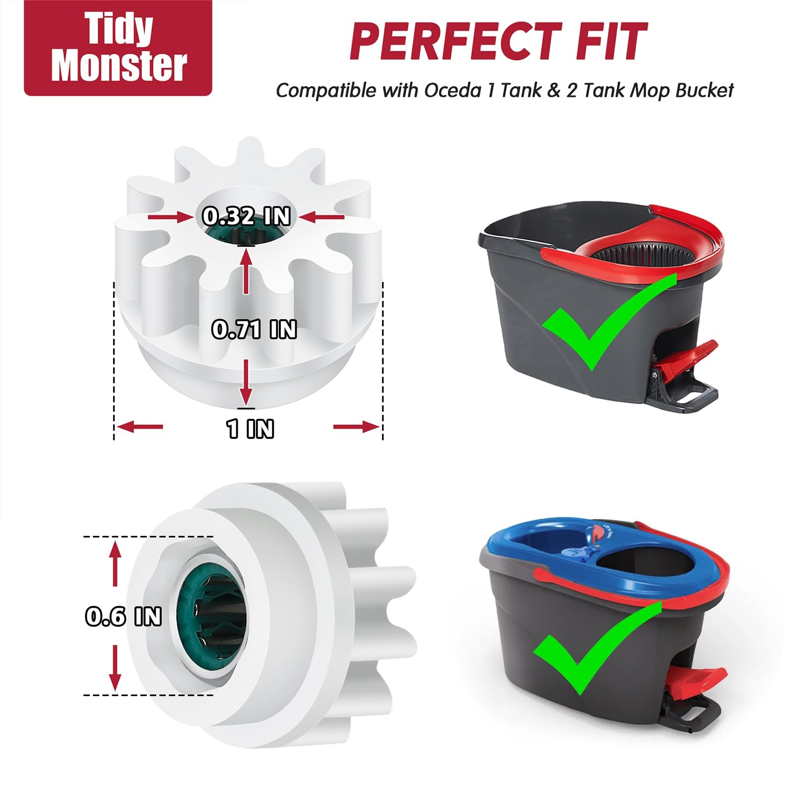 Pedal Bearing Replacement For Ocedar Mop Bucket Easy Fix For Ocedar Easywring Bu