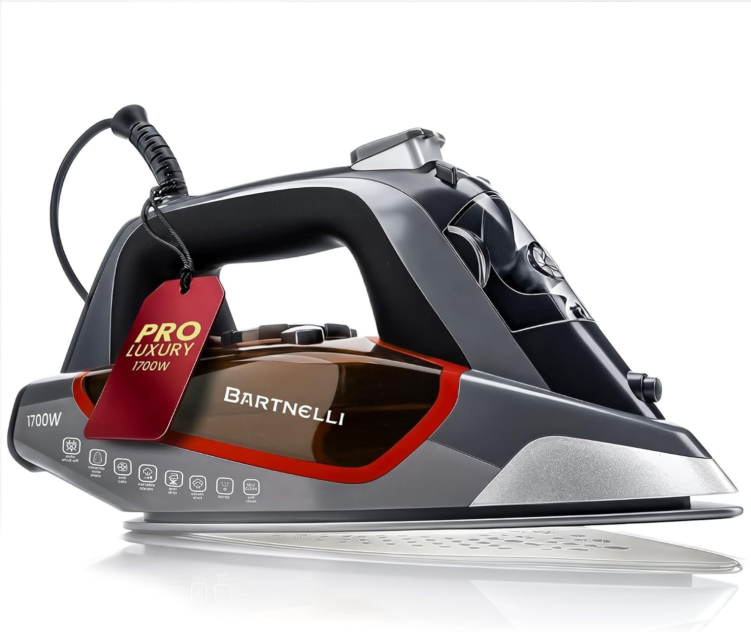 Steam Force Pro Stainless Steel Soleplate Iron Clothes 400 Microsteam