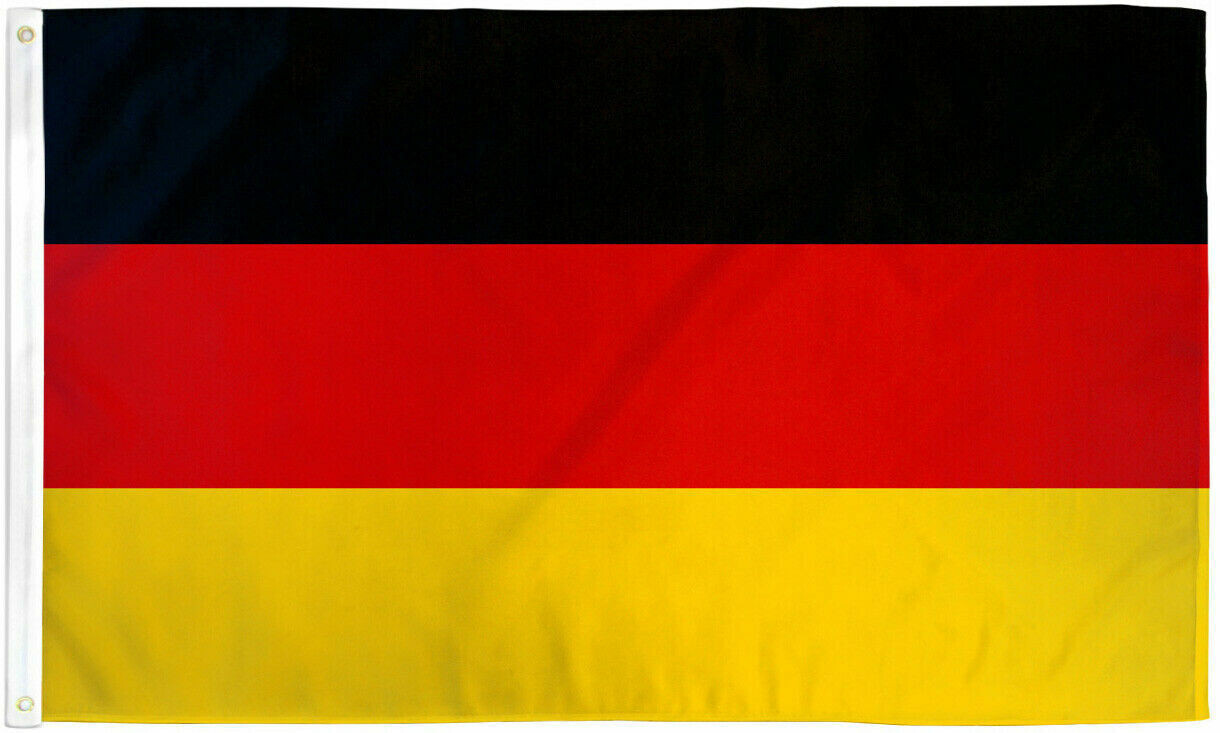 3×5 German Germany Polyester Flag 3’x5′ Banner (100 Denier Polyester) Grommets