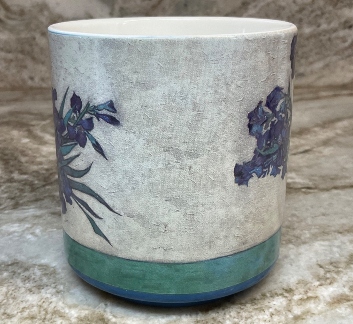 Large Coffee Mug Vincent Van Gogh Irises 1890 16 Ounces New