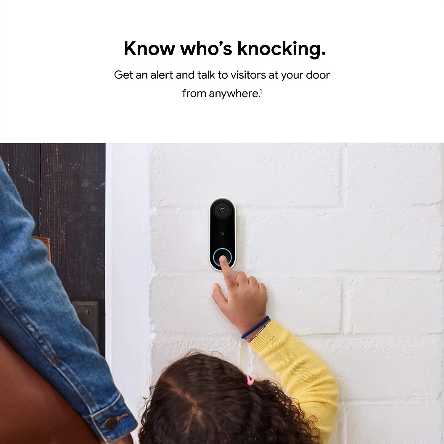 Google Nest Hello Smart Wi-Fi Video Doorbell
