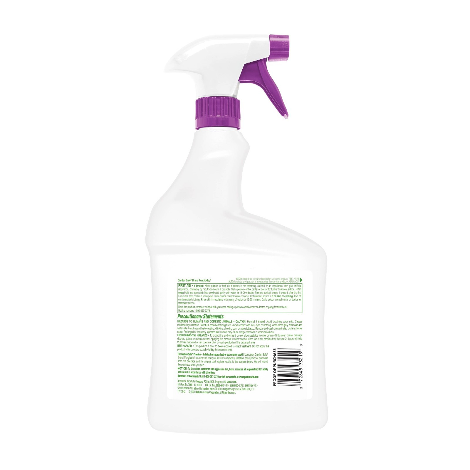 Garden Safe Fungicide, Insecticide, Miticide, Neem Oil Extract – 32 oz.