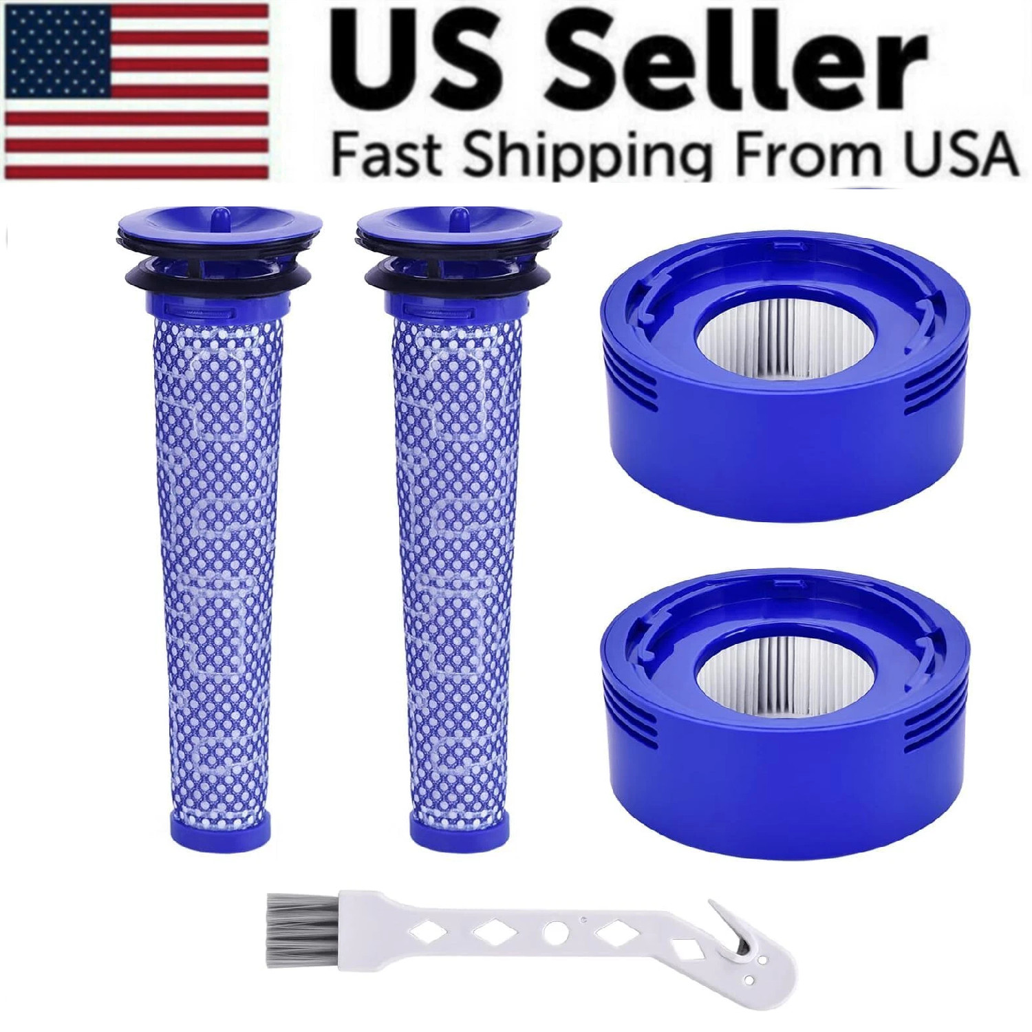Replacement HEPA Motor Filter For Dyson V7 V8 Absolute Cordless Vacuum Cleaner