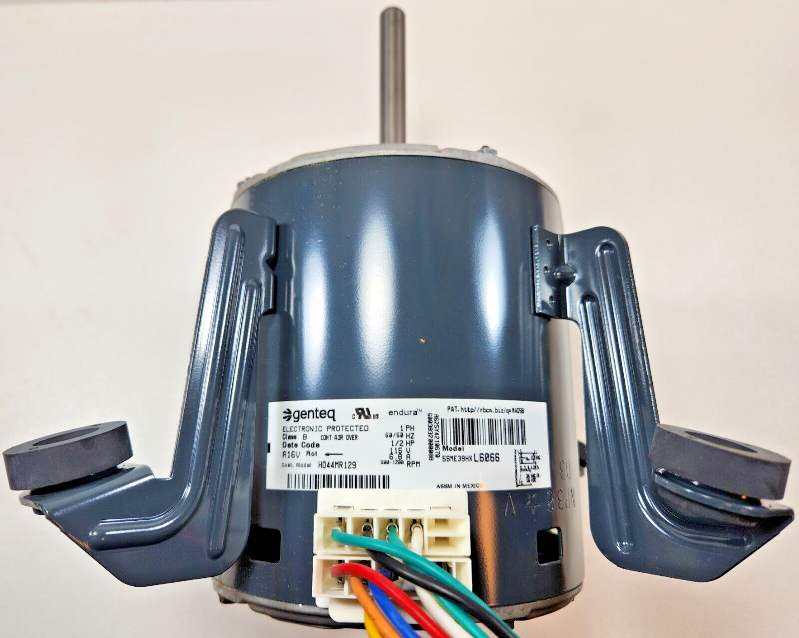 Carrier, Bryant, Payne Blower motor HD44MR129 1ph, 1/2hp, 115v, CCW-LE