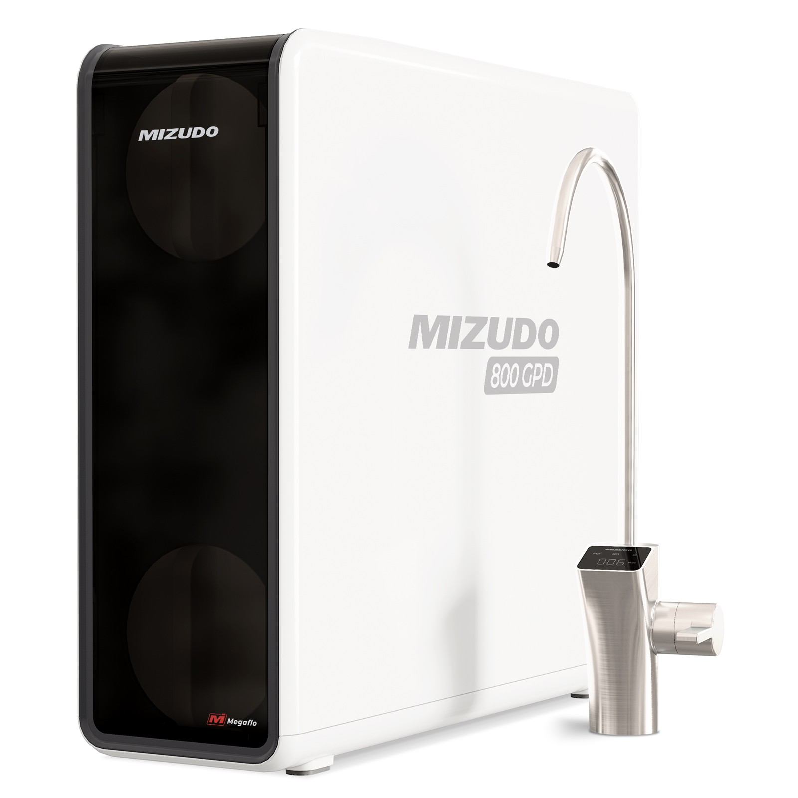 MIZUDO 800GPD Reverse Osmosis System Smart Faucet -Certified Refurbished!