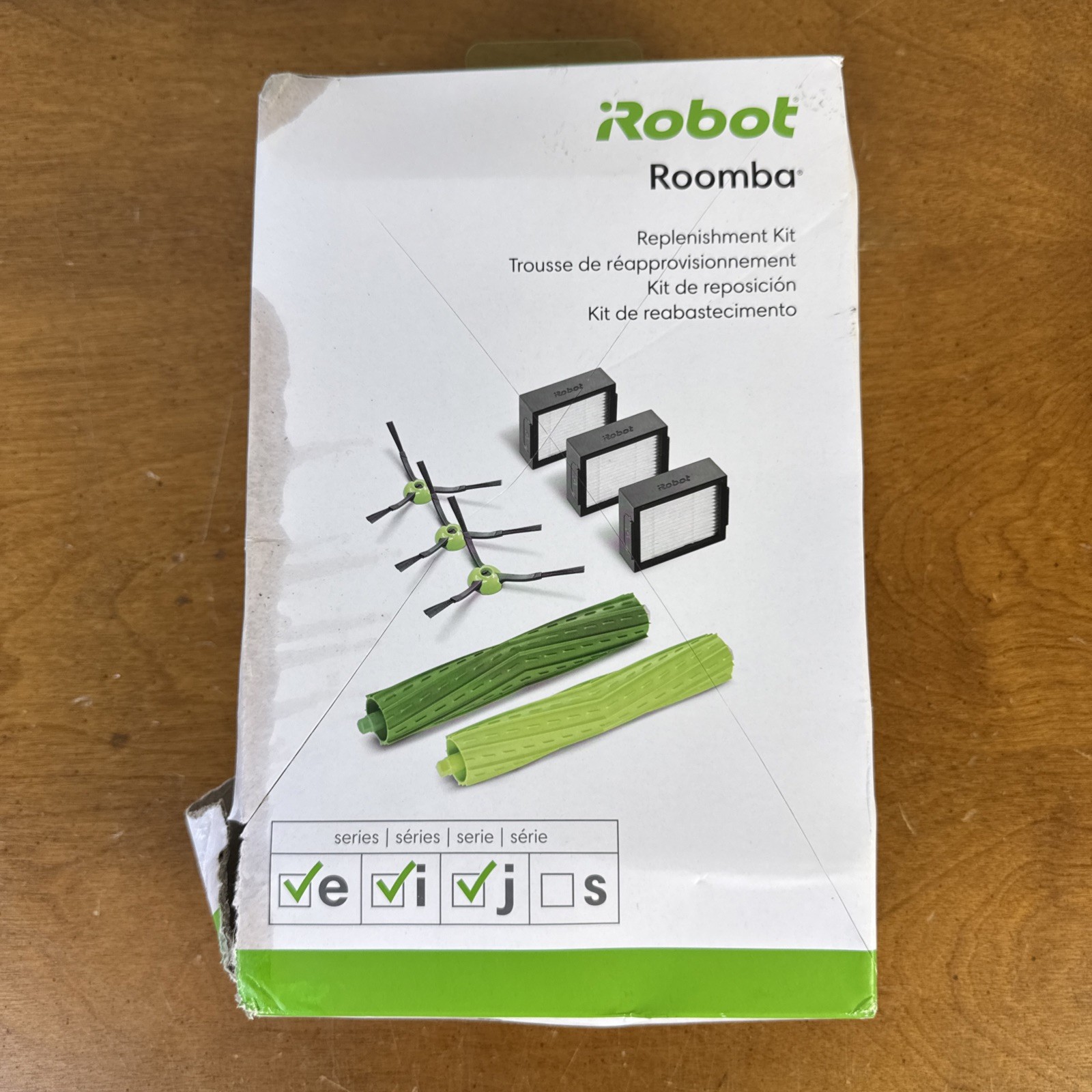iRobot Filter Replenishment Kit for Roomba e and i Series Robot Vacuums – Green