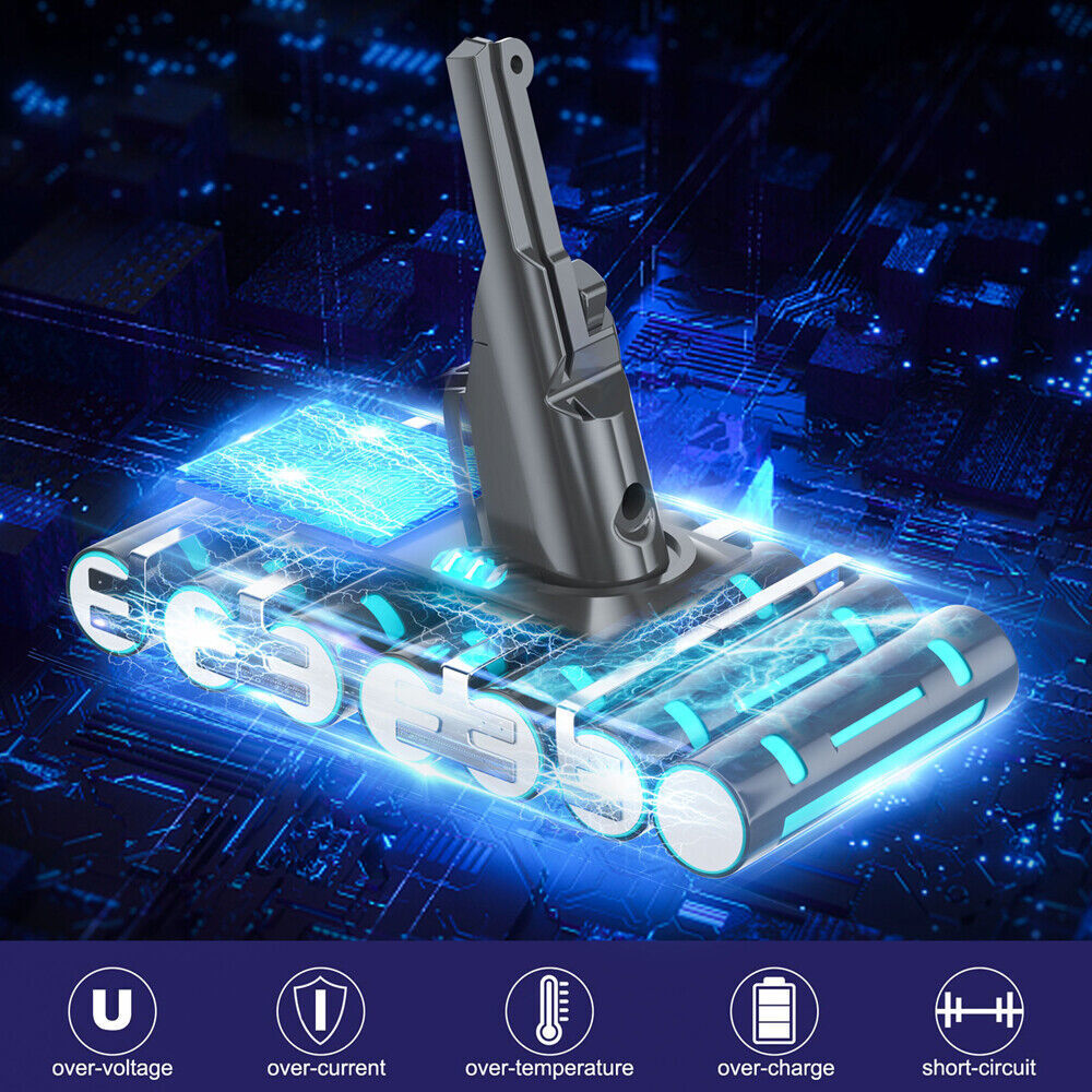 NEW 21.6V Li-ion Battery For Dyson V8 Absolute SV10 Animal Fluffy Vacuum Cleaner