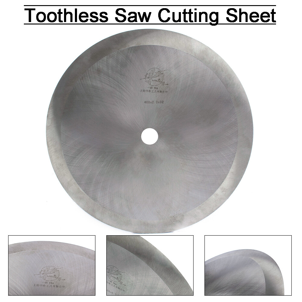 10″-16″ HSS Circular Saw Blade Cutter Disc Double-edged For Metal Copper Pipe
