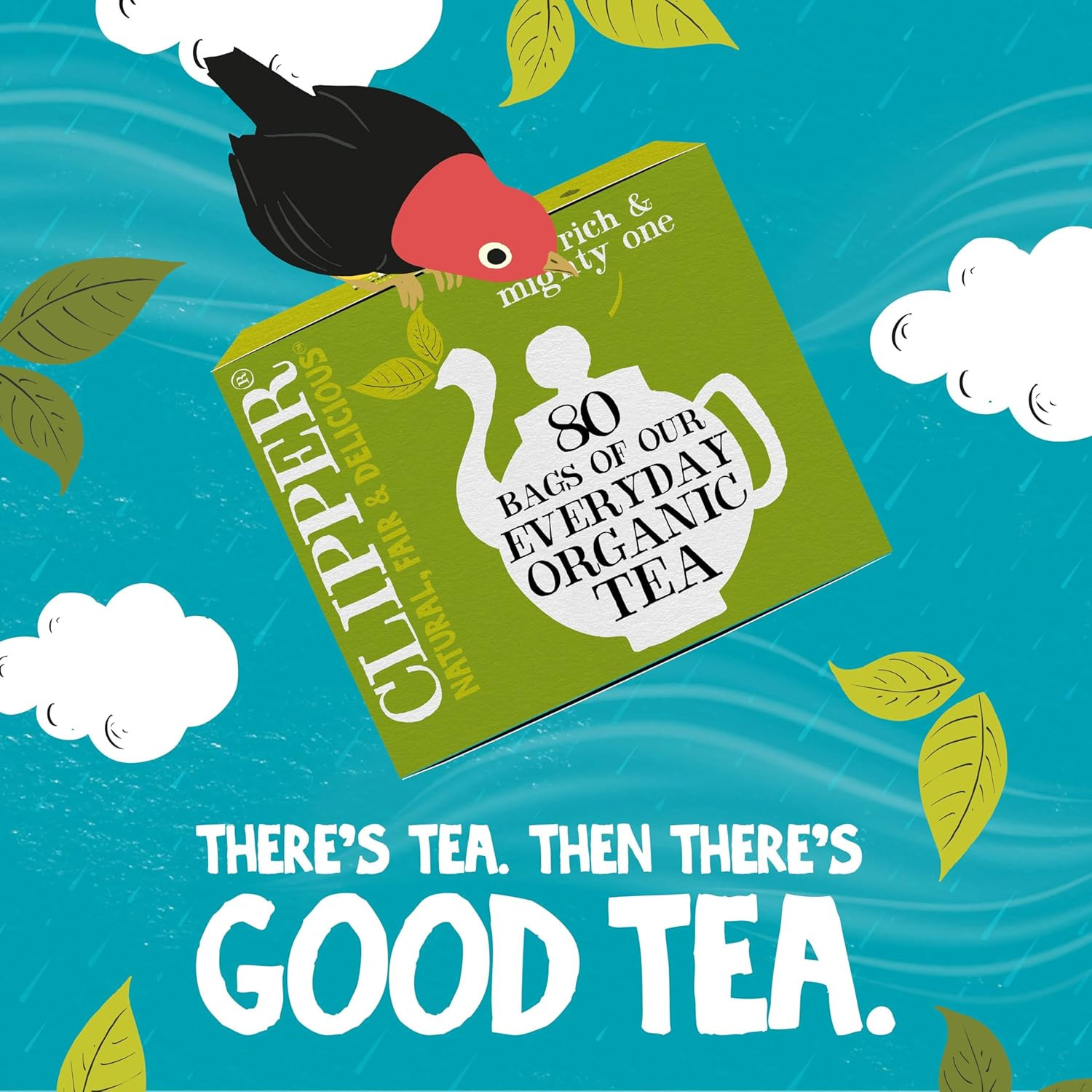 Clipper Tea, Organic Fairtrade Everyday, Organic, USDA Non-Gmo, Fair Trade, Sust