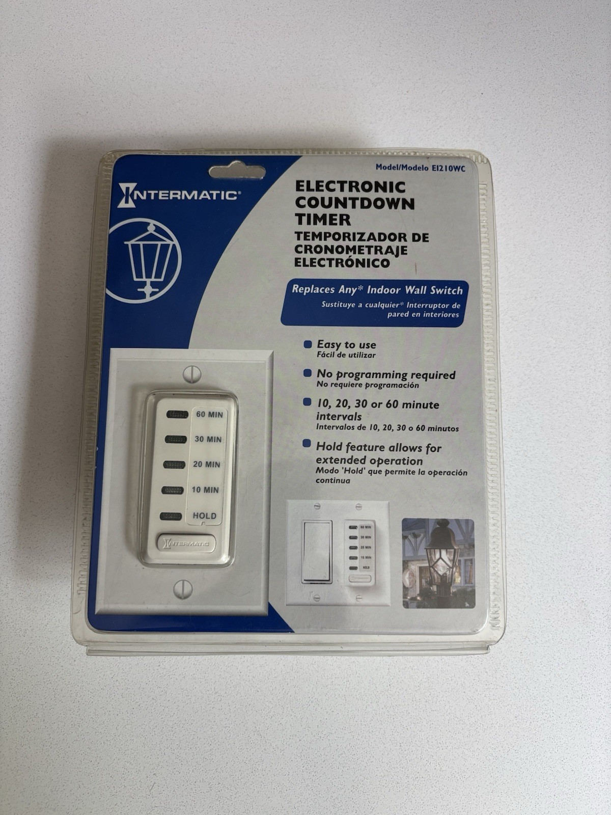 Intermatic E1210WC Electronic Countdown Timer 10, 20, 30 & 60 Min Intervals NEW
