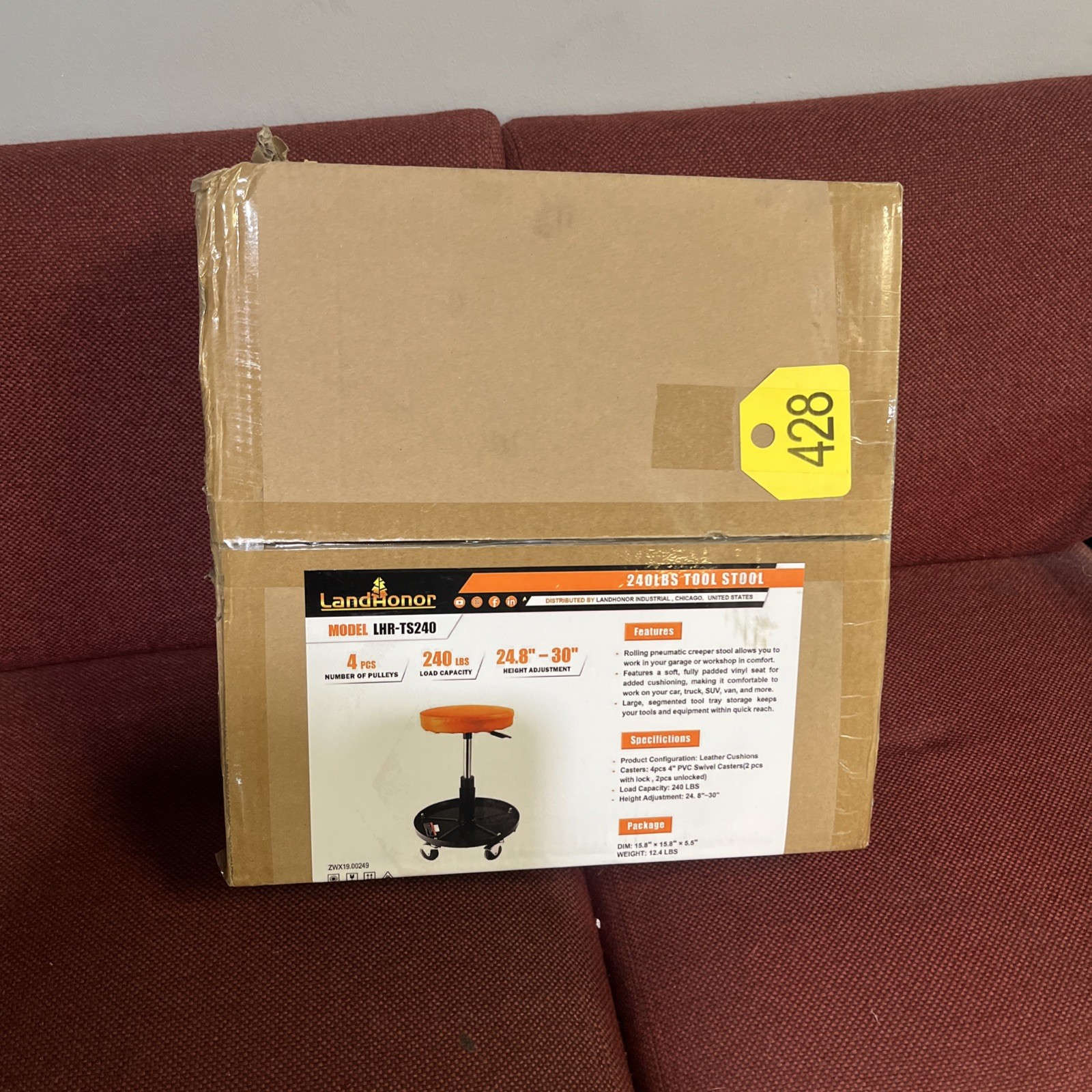 LANDHONER LHR-TS240 TOOL STOOL *NEW*
