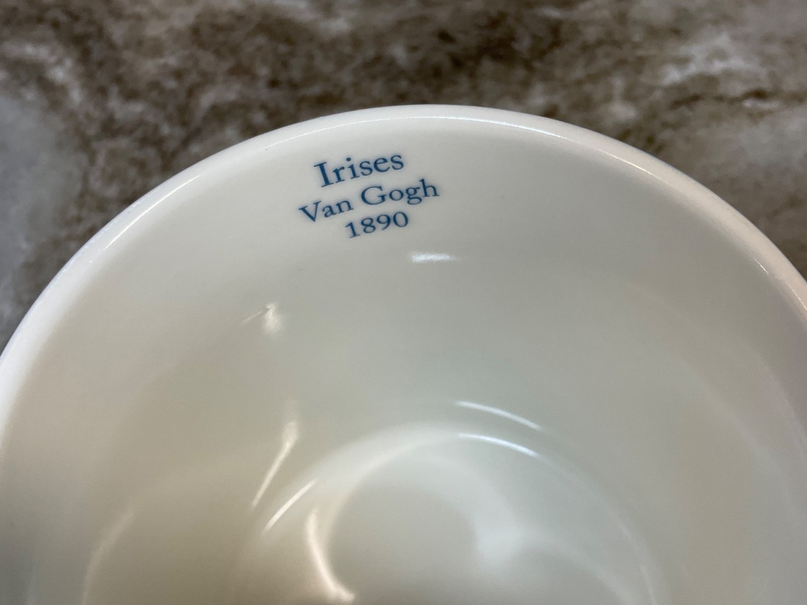 Large Coffee Mug Vincent Van Gogh Irises 1890 16 Ounces New