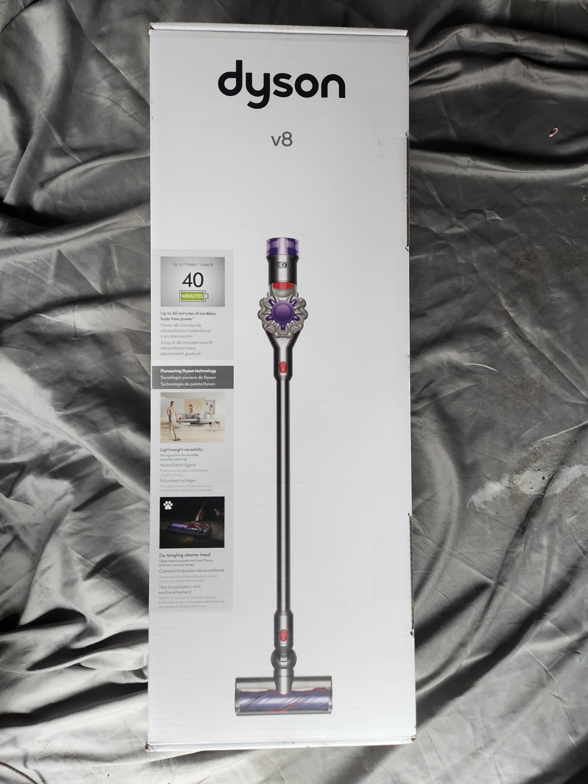 Factory Sealed Dyson SV29 Outsize Extra Vacuum Cleaner With Pet Hair Attachment