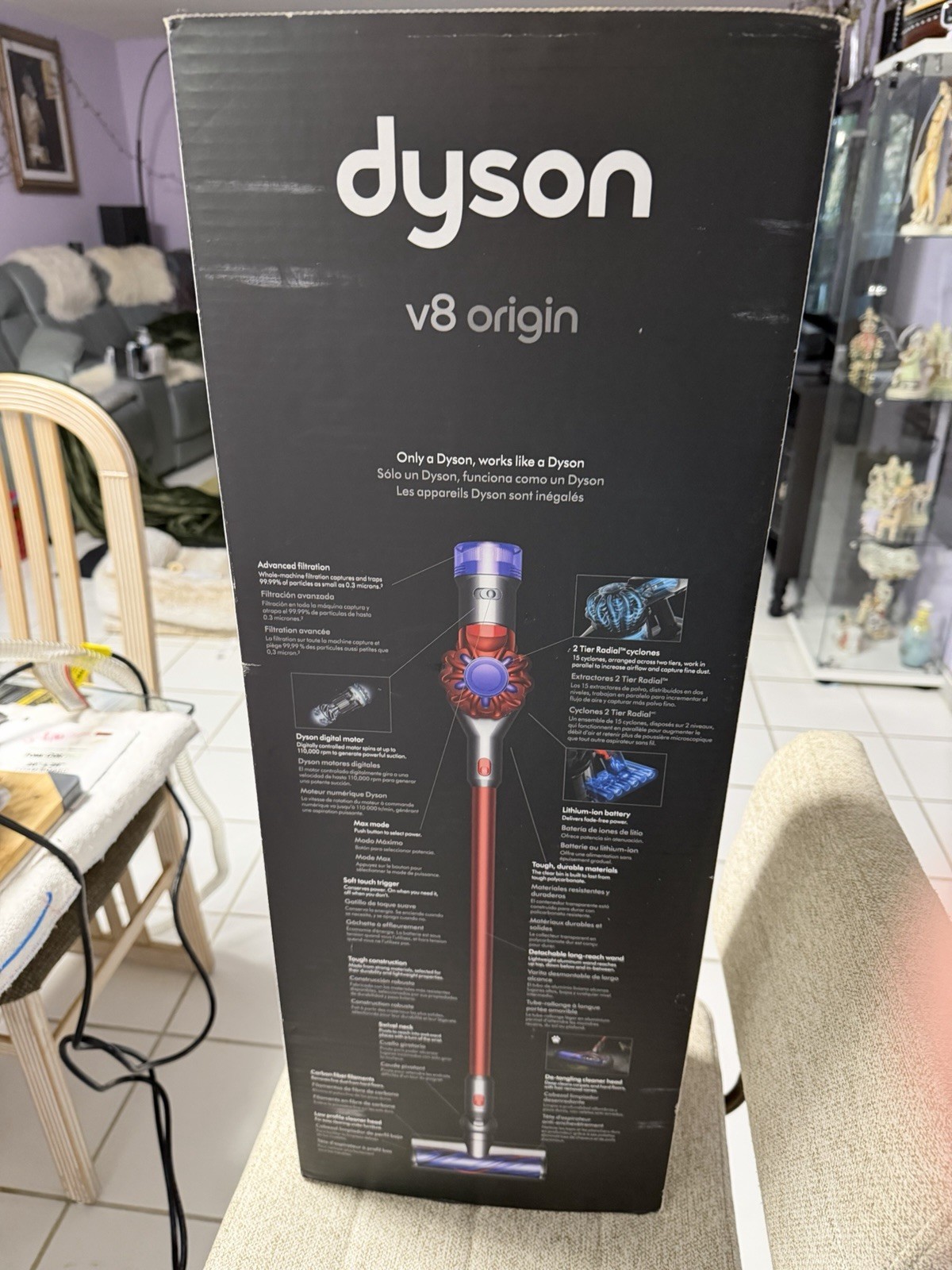 Dyson V8 Origin Cordless Vacuum Cleaner Brand New In The Box Sealed