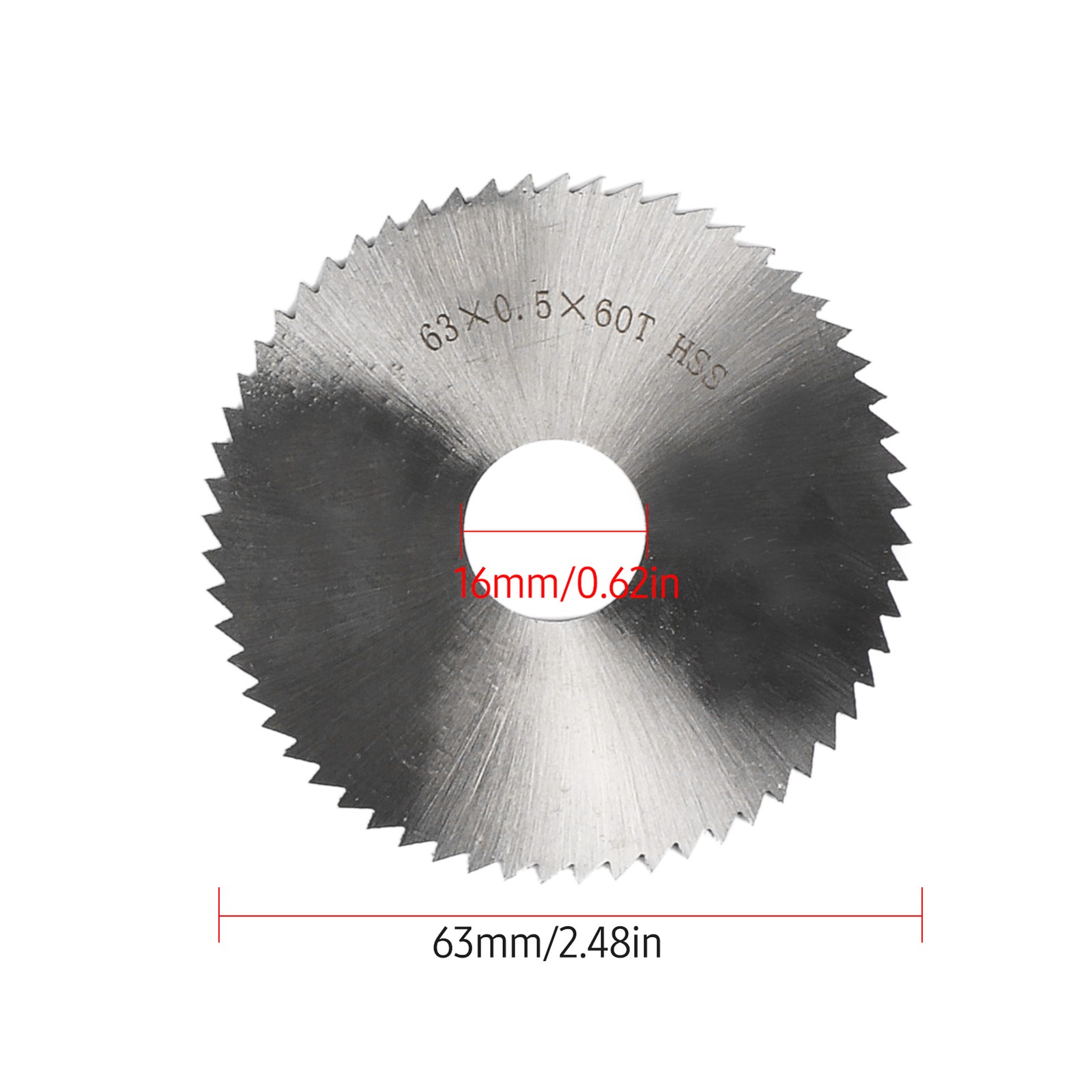 25inch Diameter 63mm HSS Saw Blade V3