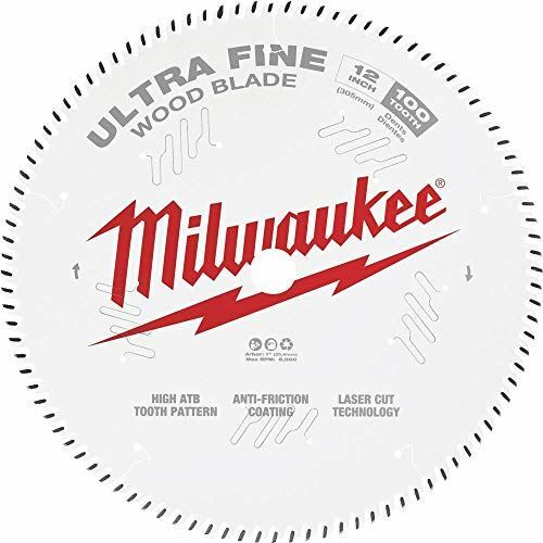 MILWAUKEE 12 in. 100T Ultra Fine Finish