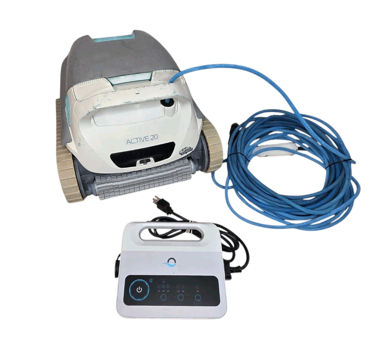 Maytronics Dolphin Active 20 Robotic Pool Cleaner w/Power Supply (PLEASE READ)!!