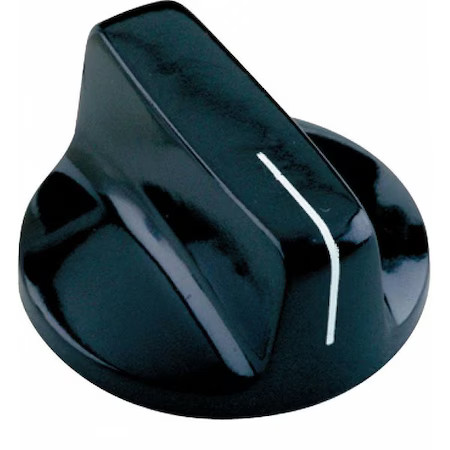 Davies 1520-X Pointed Control Knob, 1/4″ Thread Size, 0.76″L, Gp Phenolic