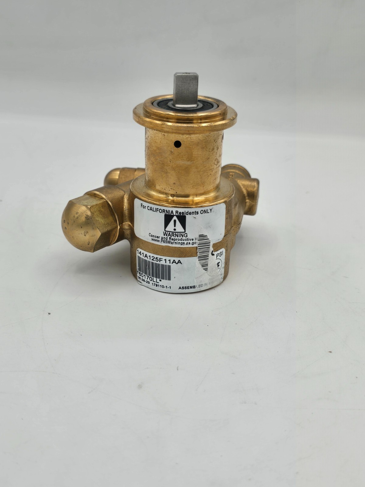 PROCON Rotary Vane Pump Brass Valves 141A125F11AA 250 PSI