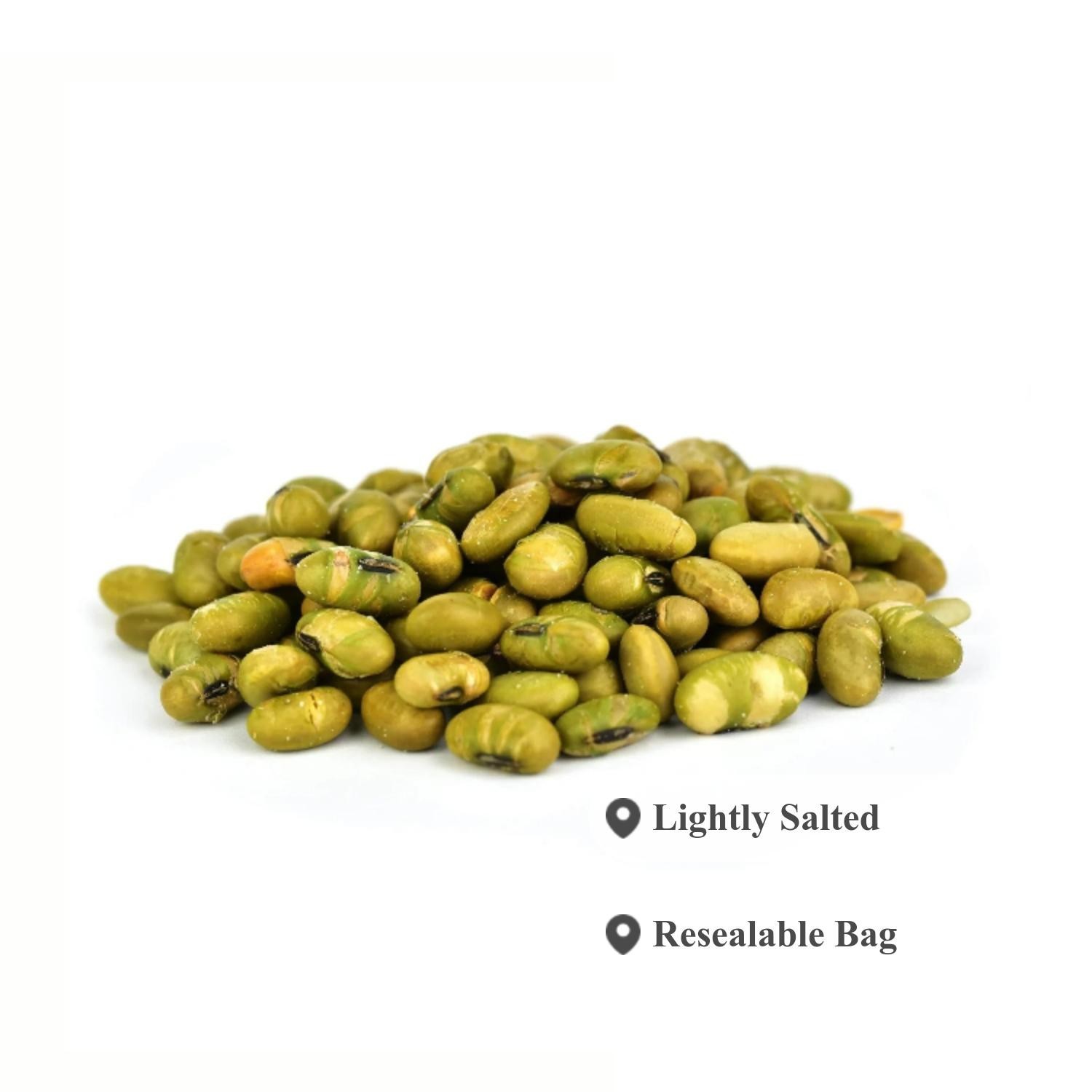 Snack Delights Dry Roasted Edamame Beans – Crunchy, Lightly Salted Snack 2 Pound
