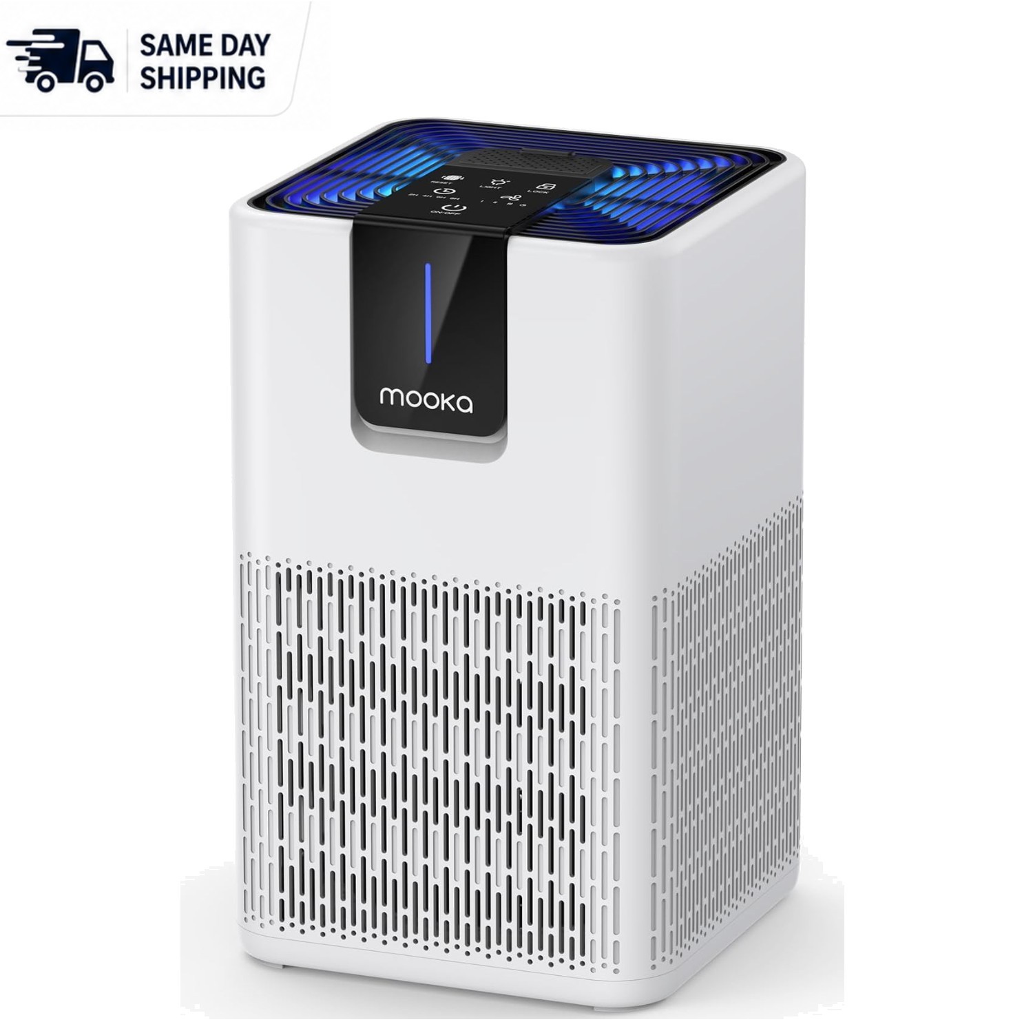 15dB Ultra Quiet Air Purifier with HEPA Filter & Aromatherapy for Home 1250 ft²