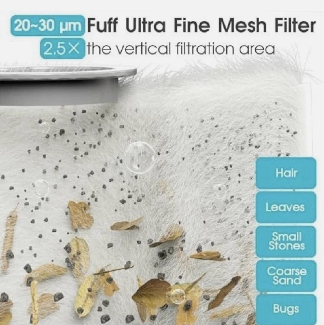 Cordless Pool Vacuum Powerful Suction 18.9 GPM, 100in Runtime, Ultra Fine Filter