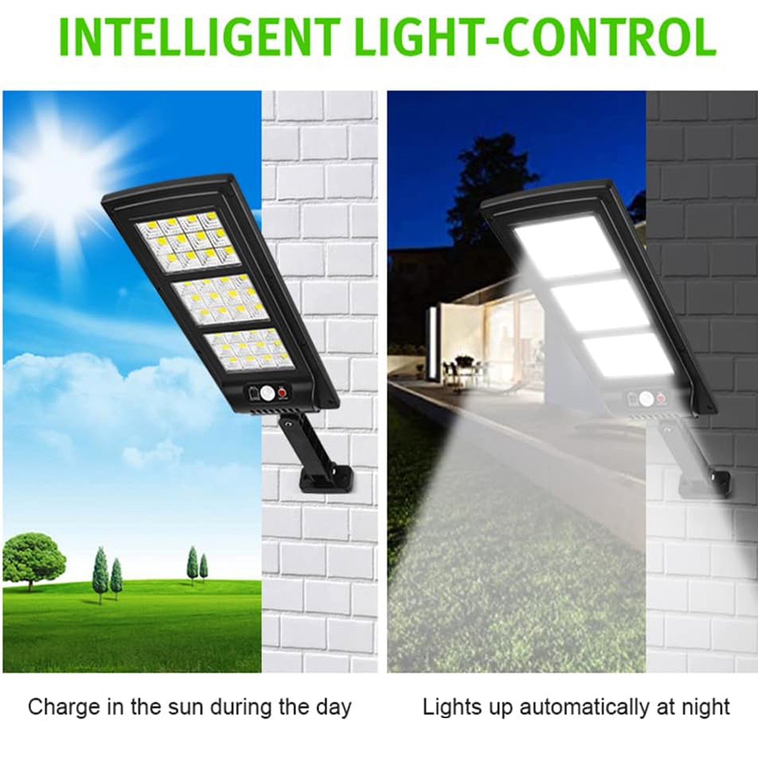 5000W Commercial Solar Street Lights Outdoor Dusk to Dawn Super Bright Road Lamp