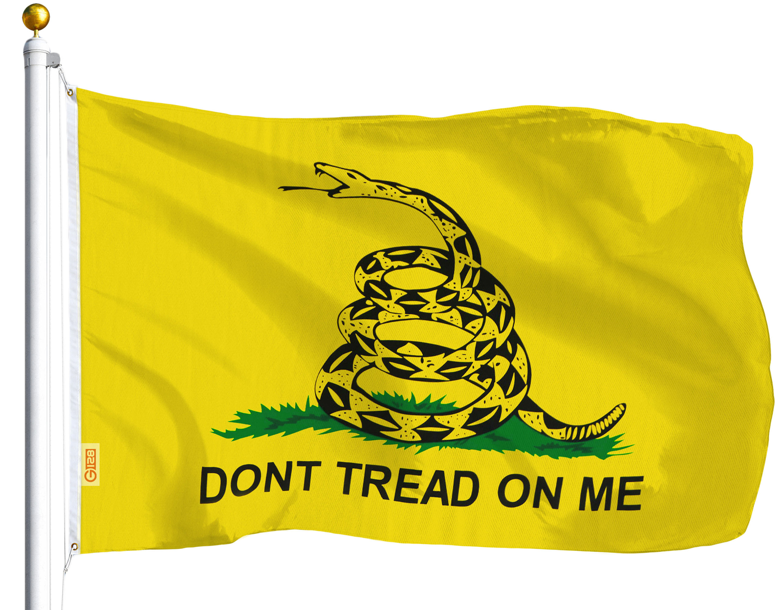 3×5 Feet Dont Tread on Me Gadsden Flag Gadsden Tea Party Polyester by G128