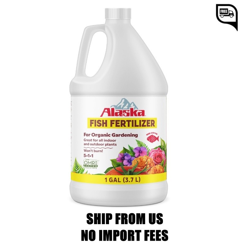 Alaska Fish Fertilizer 5-1-1 Plant Food, 1 gal