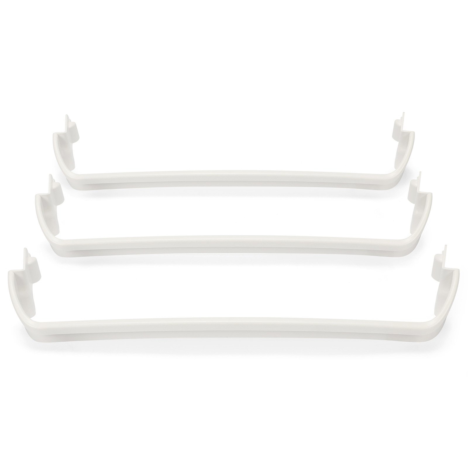 3Pcs Door Rack Shelf Retainer Bar For Frigidaire Kenmore 240534701